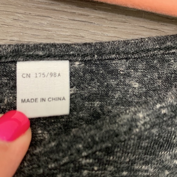 Cheap Monday gray t-shirt with open back - size Large - Picture 4 of 6